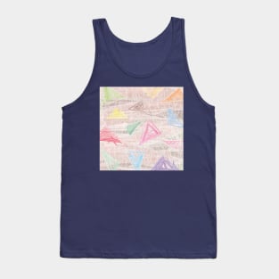 Triangles | Scribbles Tank Top